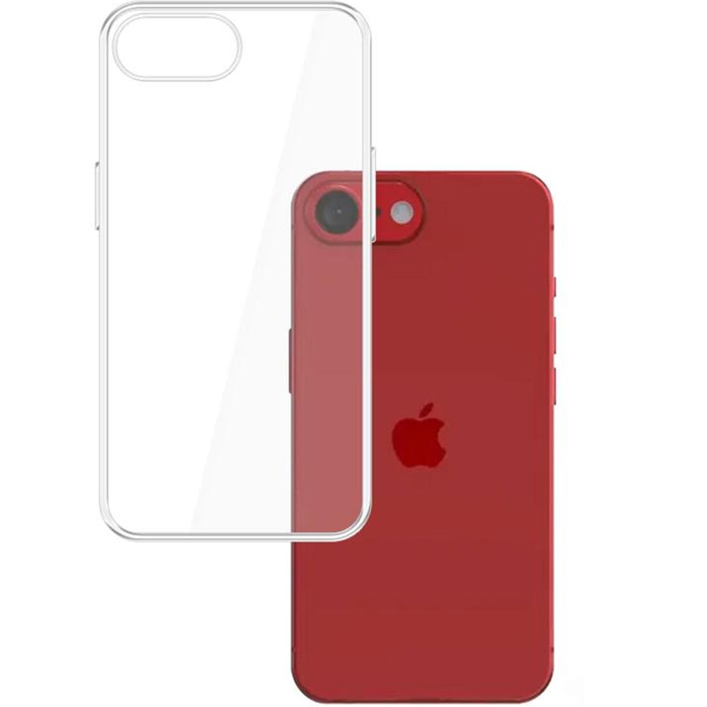 Etui 3mk Clear Case do iPhone 17e / 16e, przezroczyste